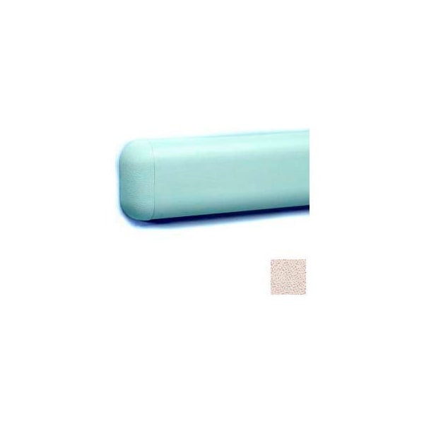 Pawling Wall Guard W/Rounded Top & Bottom Edges, Aluminum Retainer, 2-516"H x 12'L, Beige Desert WG-3-12-385 - main